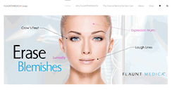 Desktop Screenshot of flauntmedica.com
